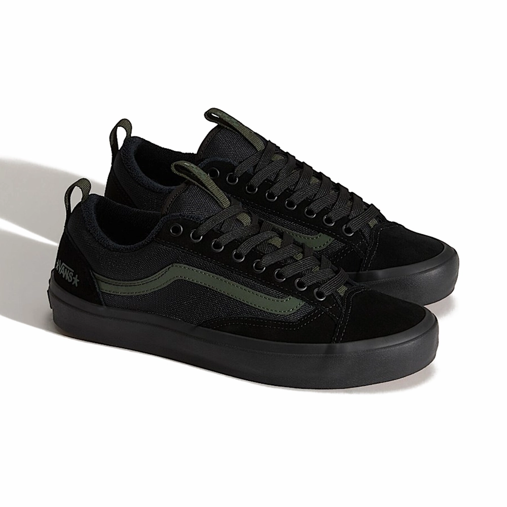 Atiba Jefferson x Old Skool 36  'Black Dark Green' Online Skate Shoes