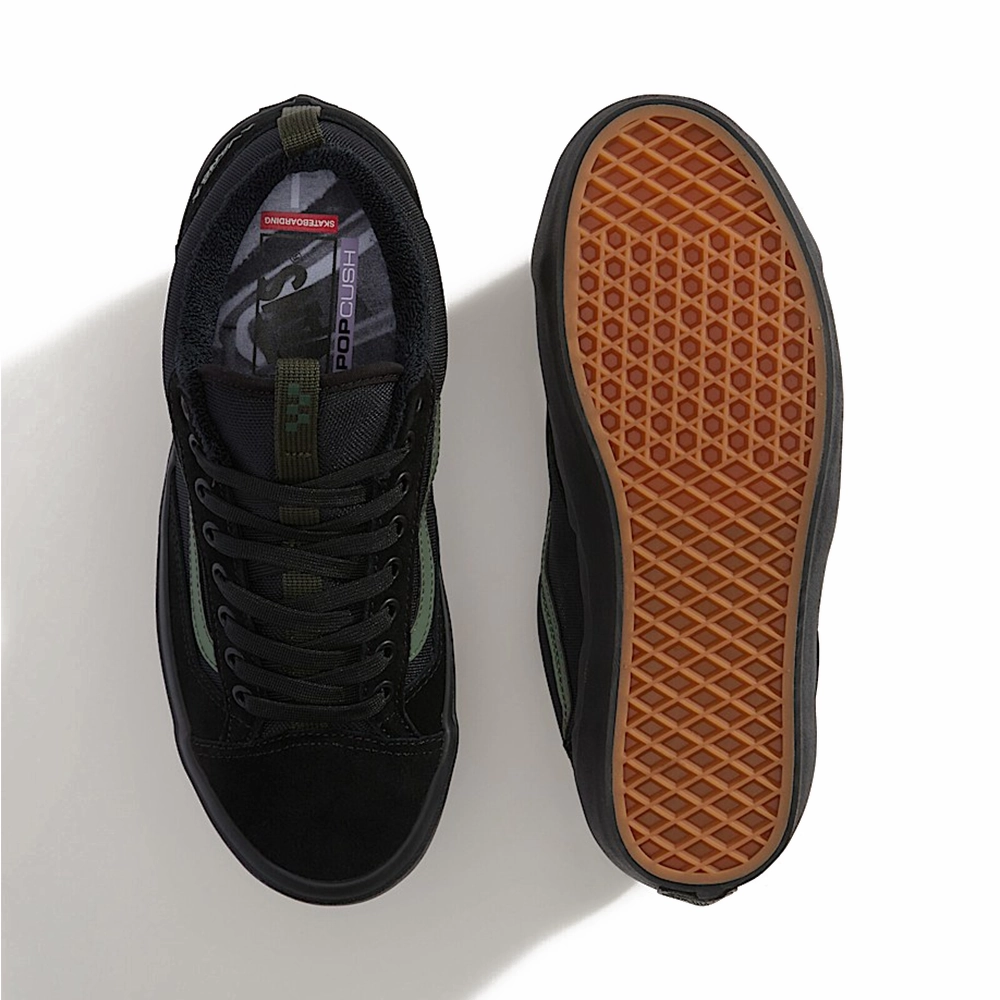 Atiba Jefferson x Old Skool 36  'Black Dark Green' Ice Hockey Skate