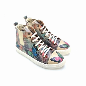 Short Boots CON109 Leather Hiker Boots