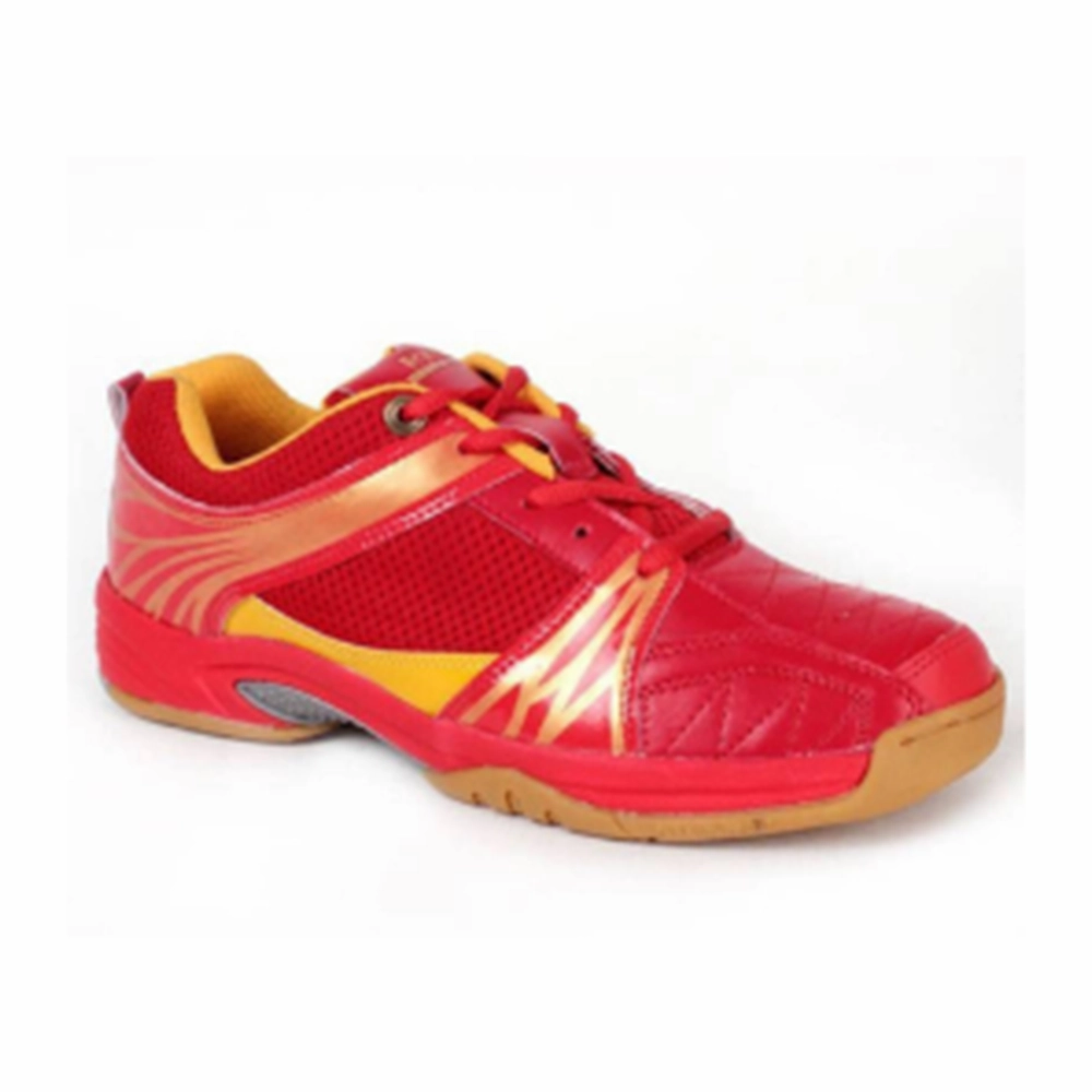 Rubber Sole Shoes For Badminton RXN OFF Net Badminton Shoes (Red)