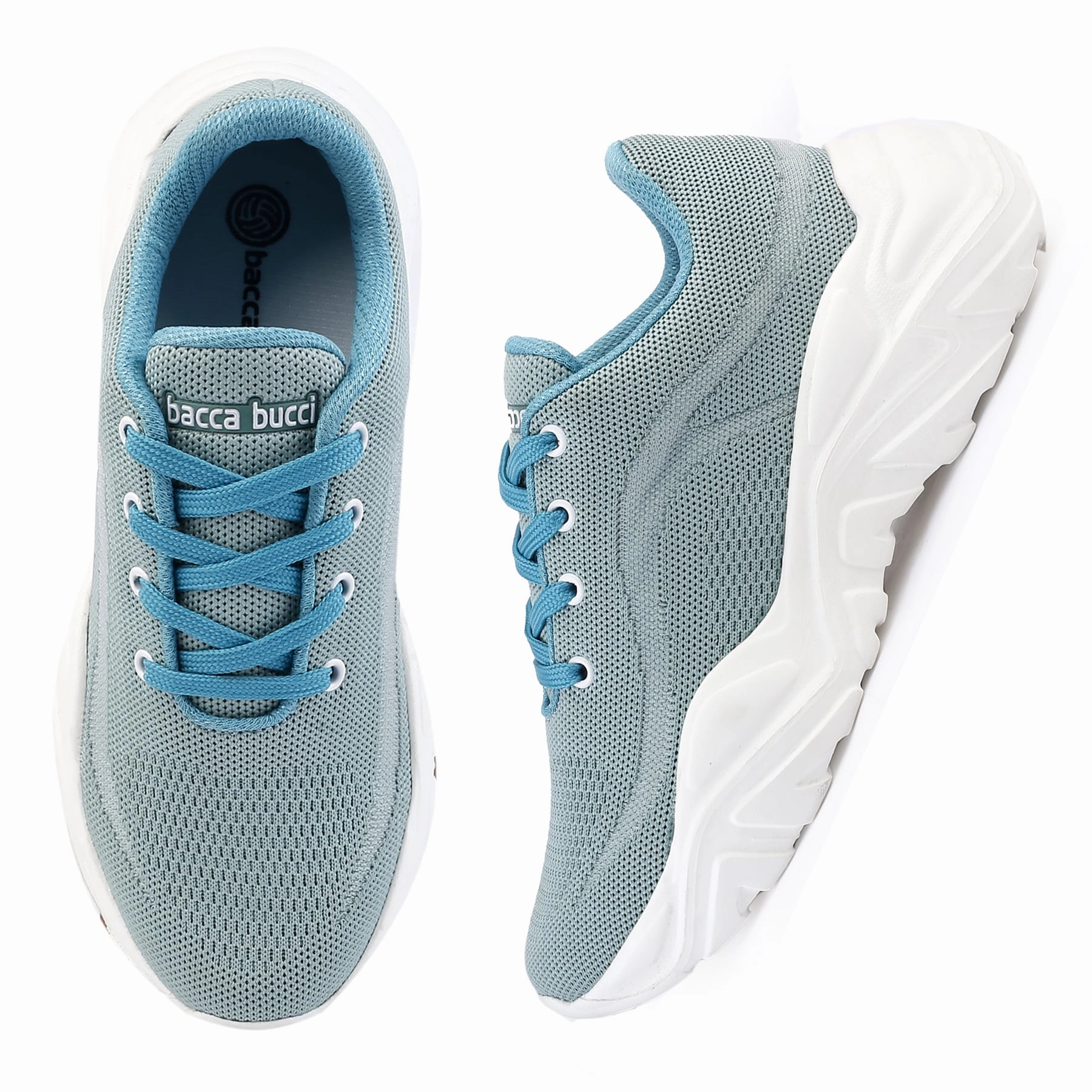 Non Marking Badminton Shoes Bacca Bucci BUBBLES Women Chunky Platform Sneakers