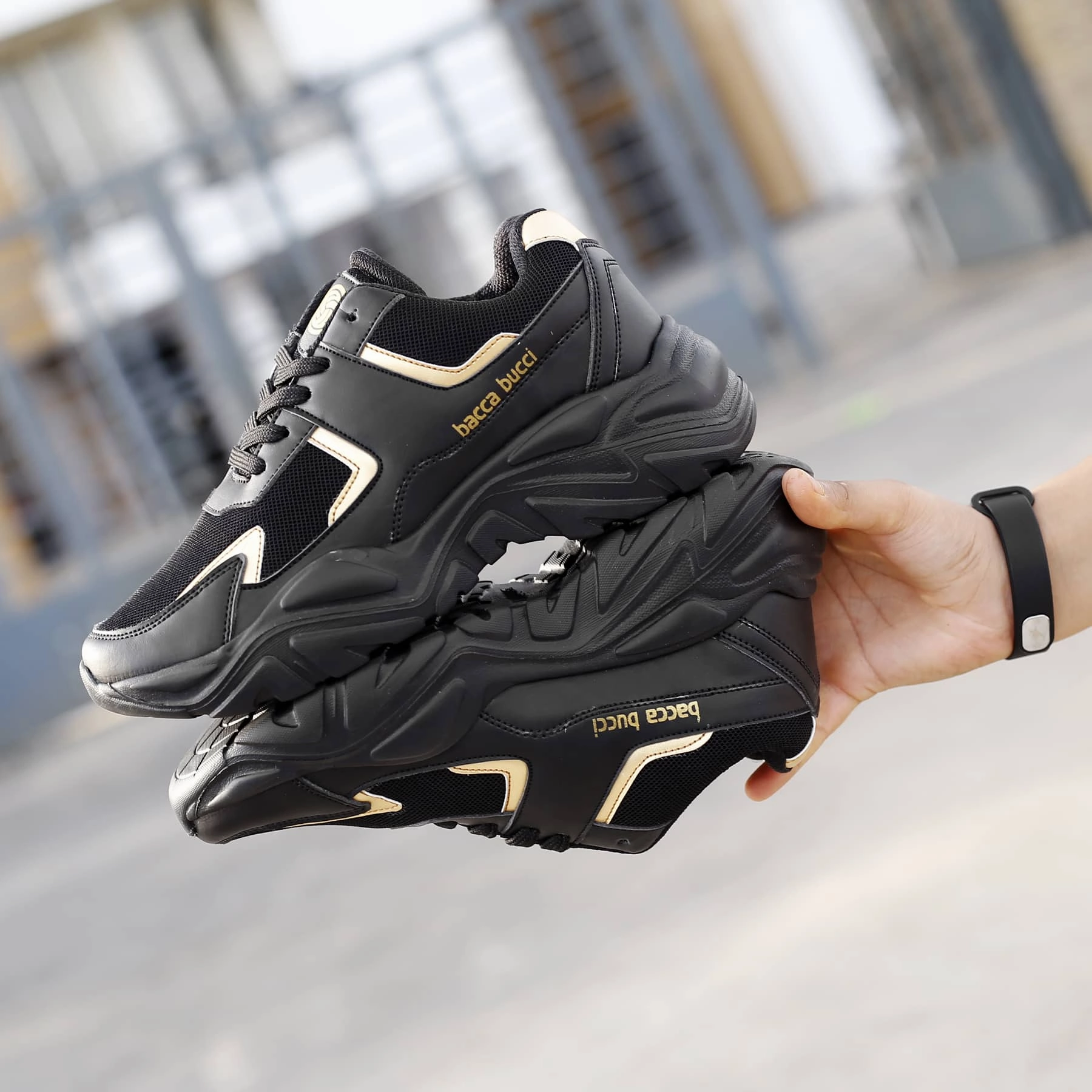 Bacca Bucci BUTTERCUP Women Chunky Platform Sneakers Brogue Irish