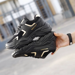 Bacca Bucci BUTTERCUP Women Chunky Platform Sneakers Socks To Wear With Brogues