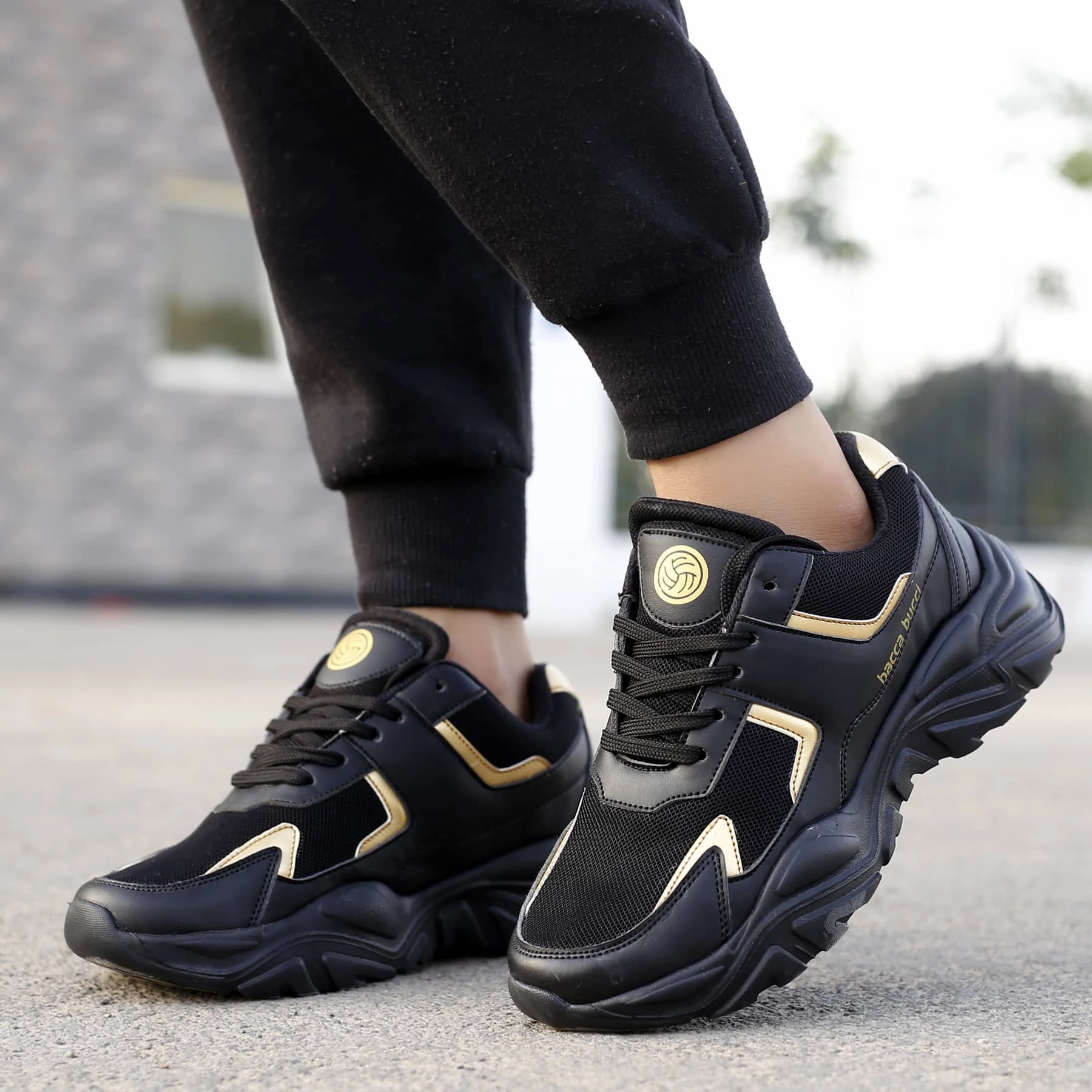 Heeled Brogue Shoes Bacca Bucci BUTTERCUP Women Chunky Platform Sneakers