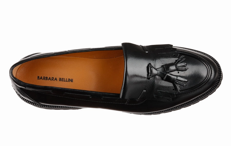 Bb Bread Silver Loafers