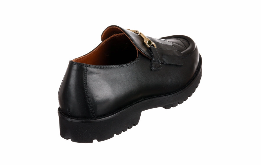 Bb Claudia Black Casual Loafers Shoes