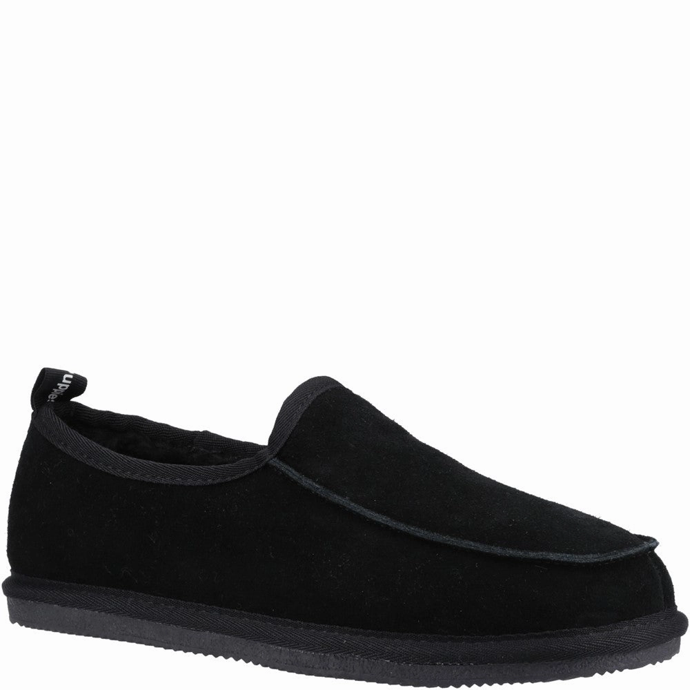 Black Charles Slippers Pedic Slippers