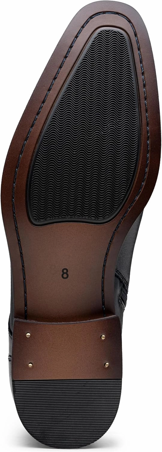 Barefoot Cowboy Boots Jousen Mens Boots Leather Dress Boots for Mens Cap-Toe Fashion Boots for Men