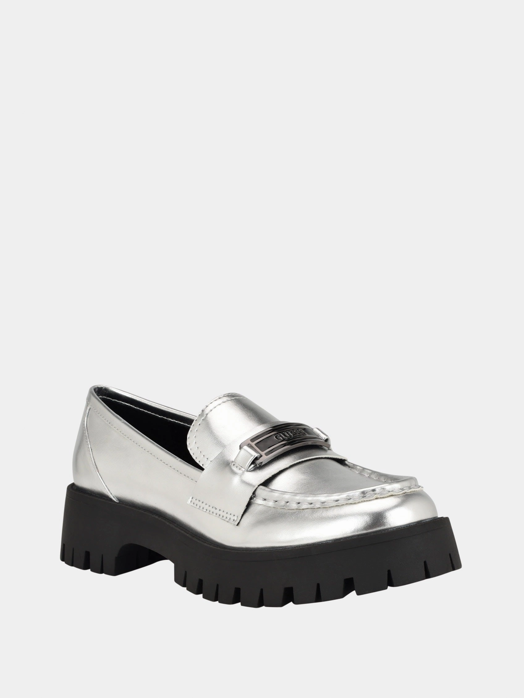 Giorgio Brutini Loafers Apply Faux-Leather Logo Loafer