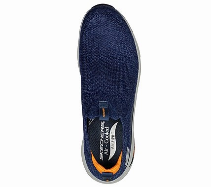 Longwing Brogue Shoes SKECHERS ARCH FIT ASCENSION - 232404 - NVY