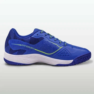 Nivia Hy-Court 3.0 Badminton Non Marking Shoes (Blue) Badminton Shoes P9200