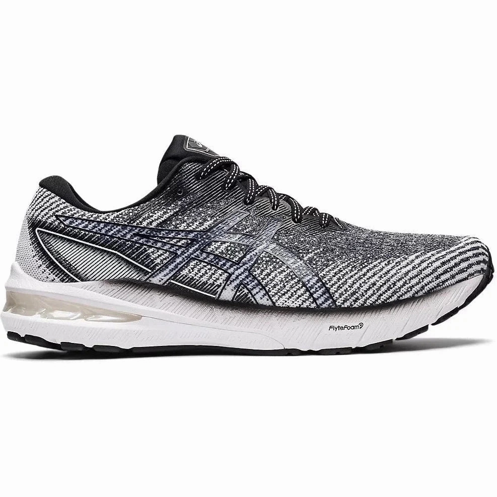 Asics Running Shoes New Releases Men's Asics GT-2000 10, WHITE/BLACK, 9.5 D Medium