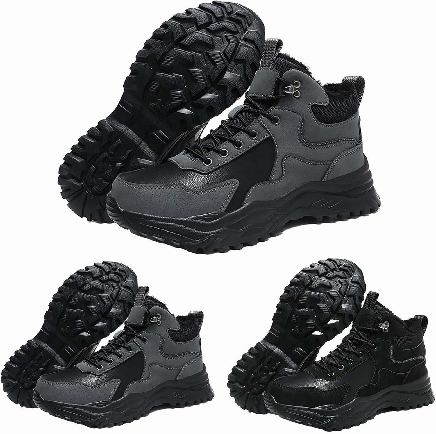 Womens Snow Boots Winter Ankle Boots for Women 2024 White Winter Boots Botas De Invierno Para Mujer Tall Winter Boots for Women Wide Calf of Today Best Lightweight Winter Boots