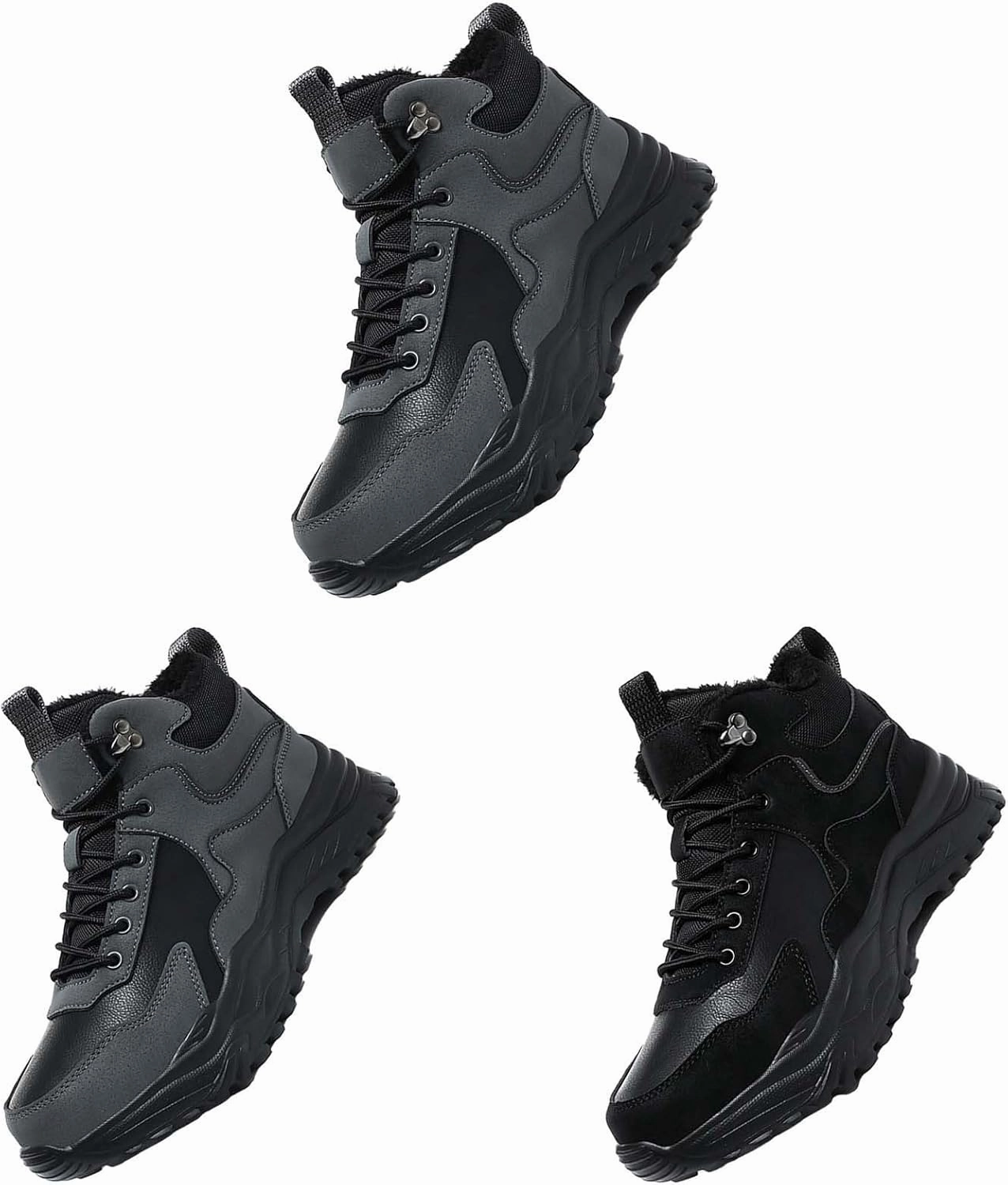 Painted Boots Womens Snow Boots Winter Ankle Boots for Women 2024 White Winter Boots Botas De Invierno Para Mujer Tall Winter Boots for Women Wide Calf of Today