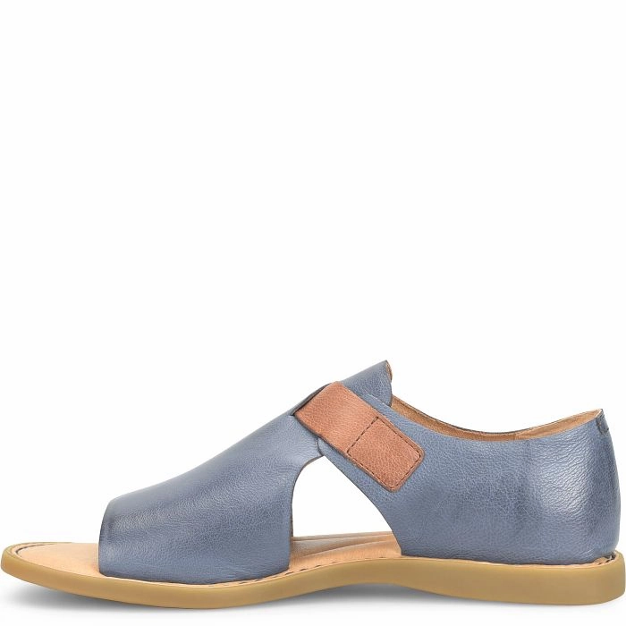 Island Sandals Born Women's Ivey Open Toe Sandal - Marine/Luggage