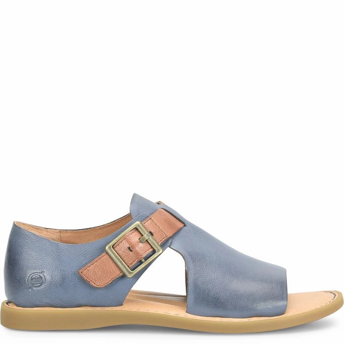 Vs Sandals Born Women's Ivey Open Toe Sandal - Marine/Luggage