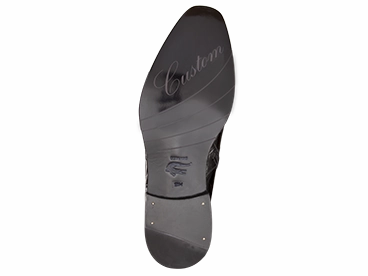 Belucci Alligator Boot Black Slip On Professional Shoes