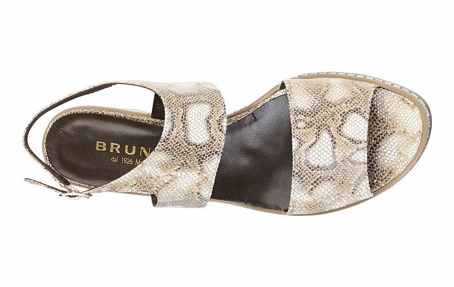 Br Baobao Flat Sandals With Rhinestones