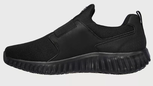 Derby Low Height Casual Oxfords SKECHERS ARCH FIT SR - CICADES - 200027 - BLK