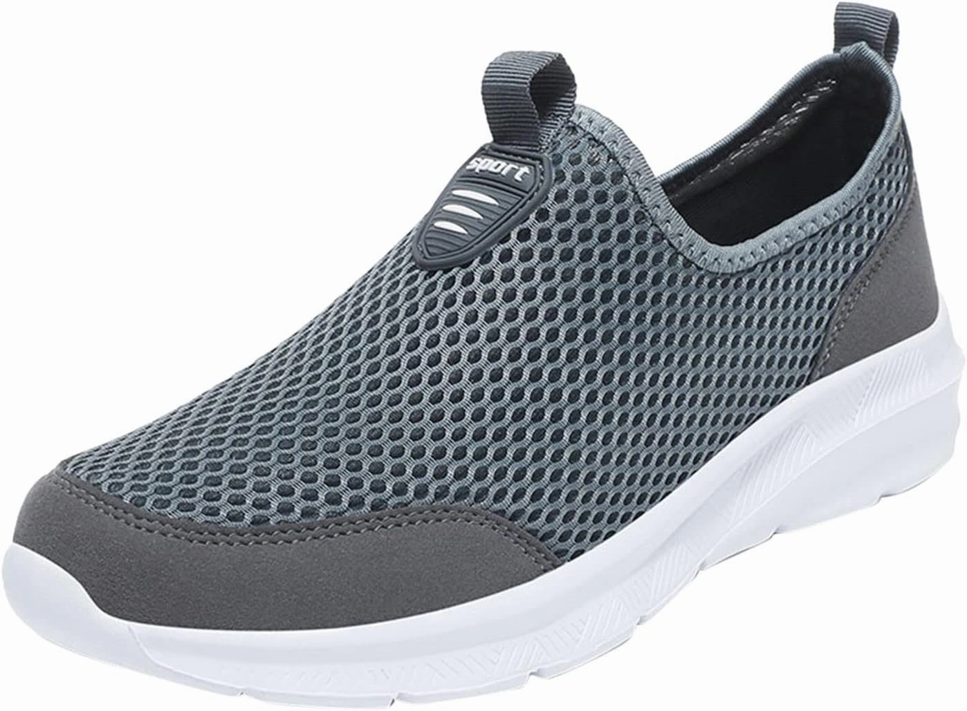 Arch Support Walking Sneakers Men's Sneakers Mens Tennis Shoes Slip on Shoe for Men Sneaker for Men Athletic Gym Lightweight Sneaker