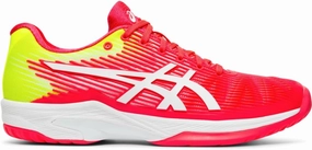 Asics Gel-1130 Athletic Shoe ASICS Women's Women's Solution Speed FF Tennis Shoe, Laser Pink/White, 6 M US