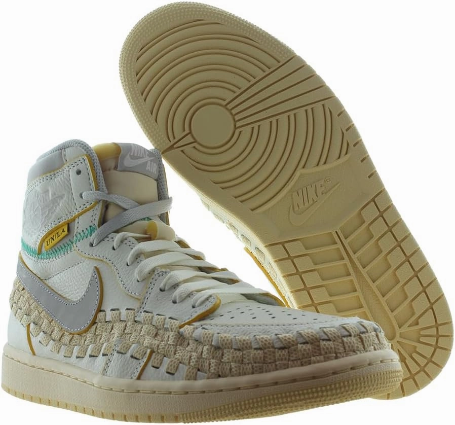 Nike Air Jordan 1 Retro High OG Men's Shoes White/Black-Green Glow DZ5485 130 Nike Nurses Shoes