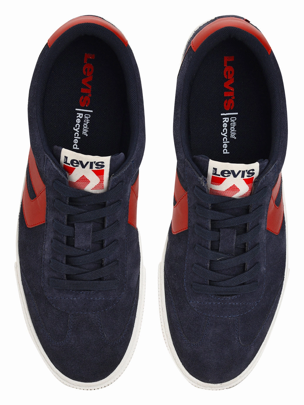 Basic Sneakers Men's Dark-Blue Colorblock Sneakers