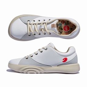 Skater High Top Shoes Bright White Denia I Women