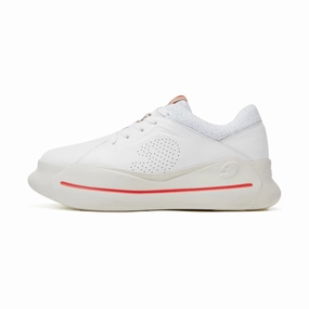 Suede Skate Shoe Bright White Santander I Men