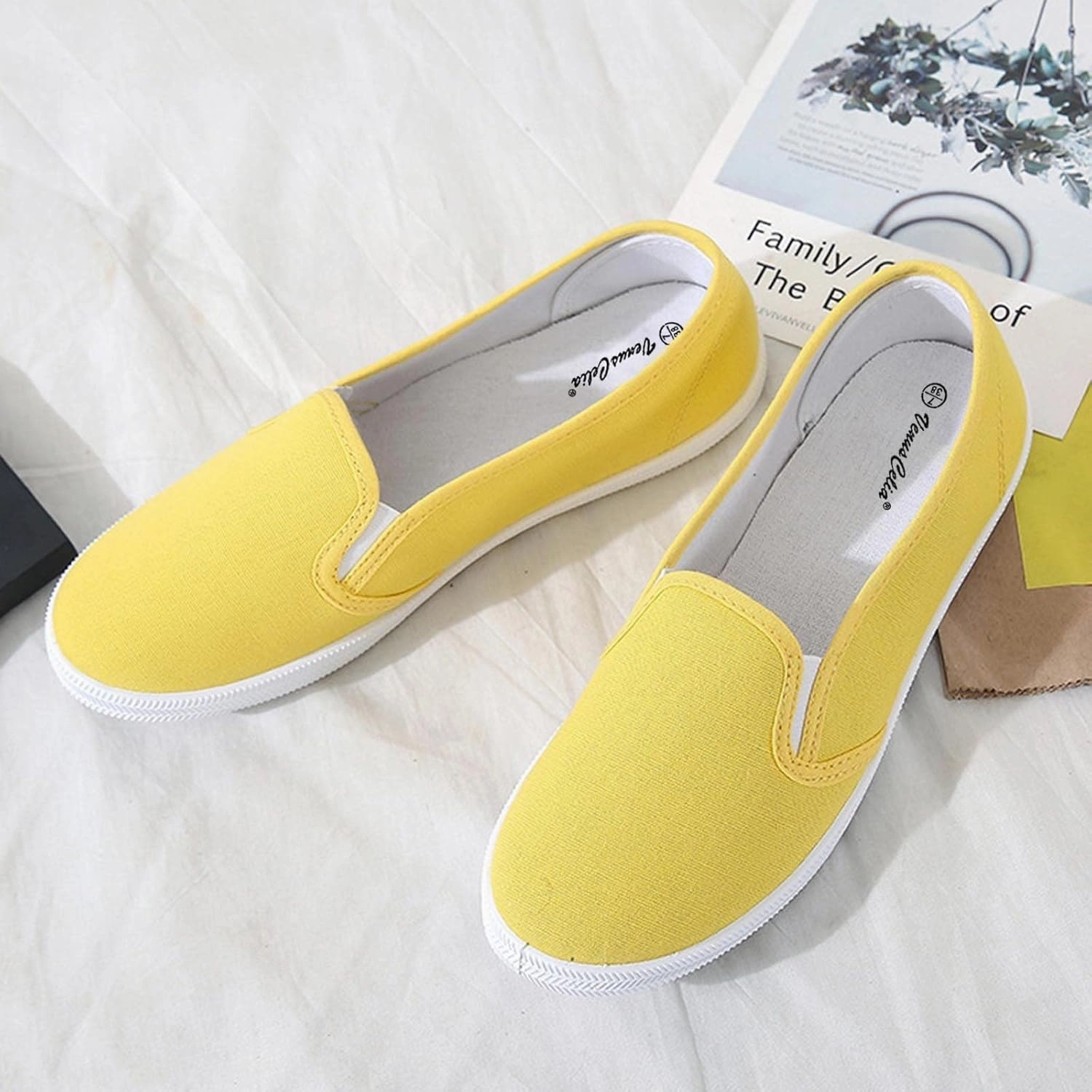 Hermes Sneakers Women's Casual Shoes Summer Knit Slip On Walking Shoes Breathable Lw Heel Dress Sneaker Wide Width Mesh Comfortable Sneakers