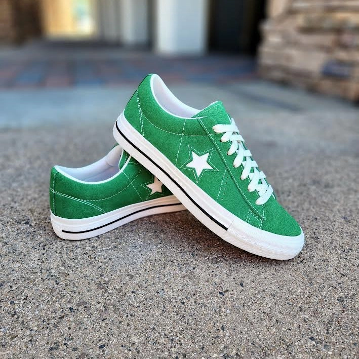 CONVERSE ONE STAR 95 OX GREEN VINTAGE WHITE Bentley Brogue Boot