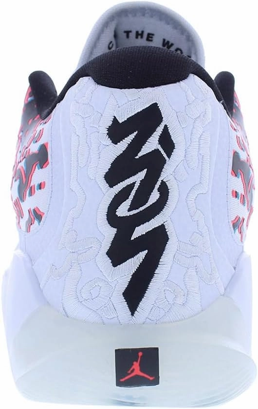 Cole Haan Nike Shoes Jordan Zion 3 Men's Shoes (DR0675-106, White/University RED/Cement Grey)