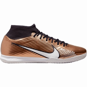 Nike Shoes And Red Nike Zoom Mercurial Superfly 9 IC Indoor Shoes Metallic Copper