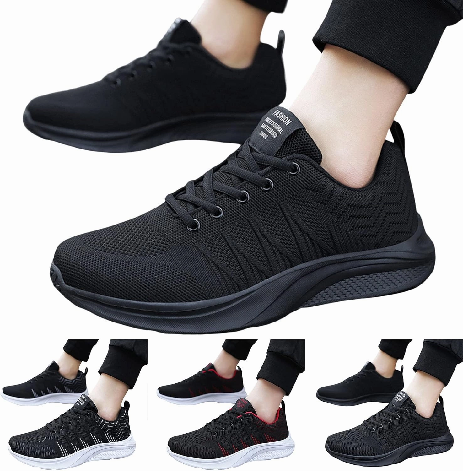 Medicare Sneakers Mens Athletic Shoes Men's Sneakers Tennis Shoe for Men Walking Shoe for Men Breathable Casual Sneaker