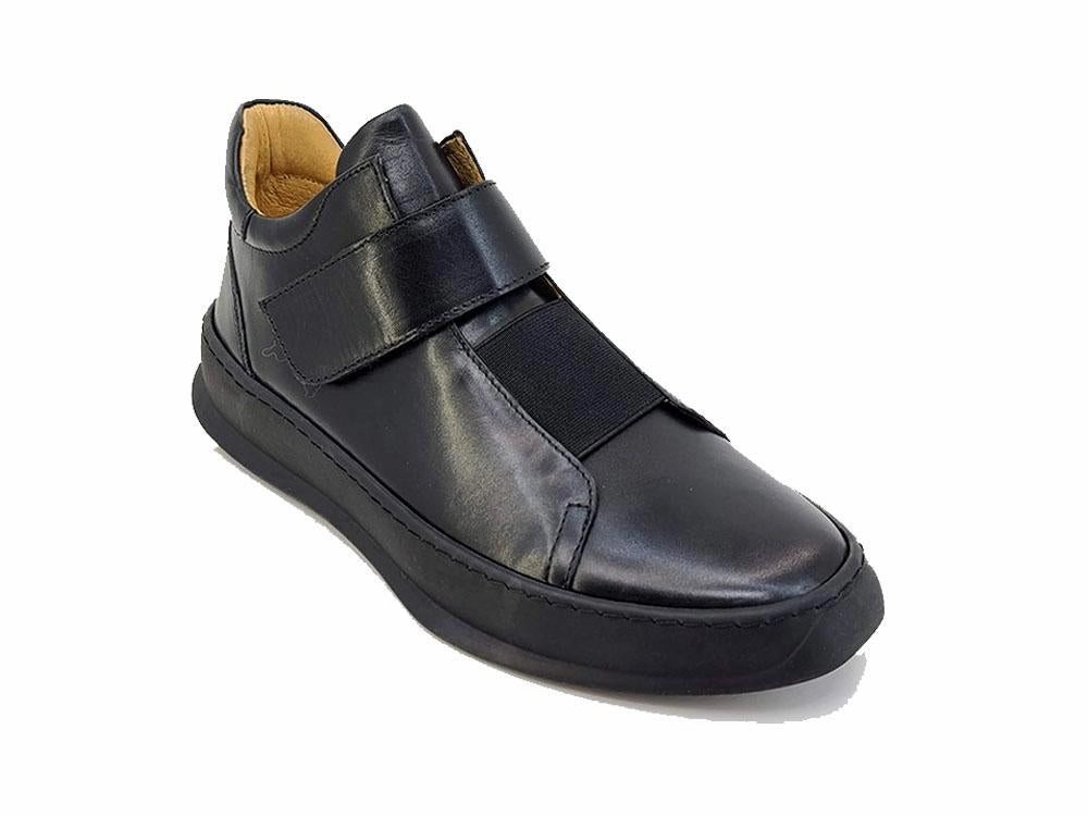 Calfskin High Top Sneaker Black 500 Slip On Exhaust Slip On Stream Slip On Tv Slips On Rides Slips On Twitch Slip On Ride Slips On Rides Non Slip Slip On
