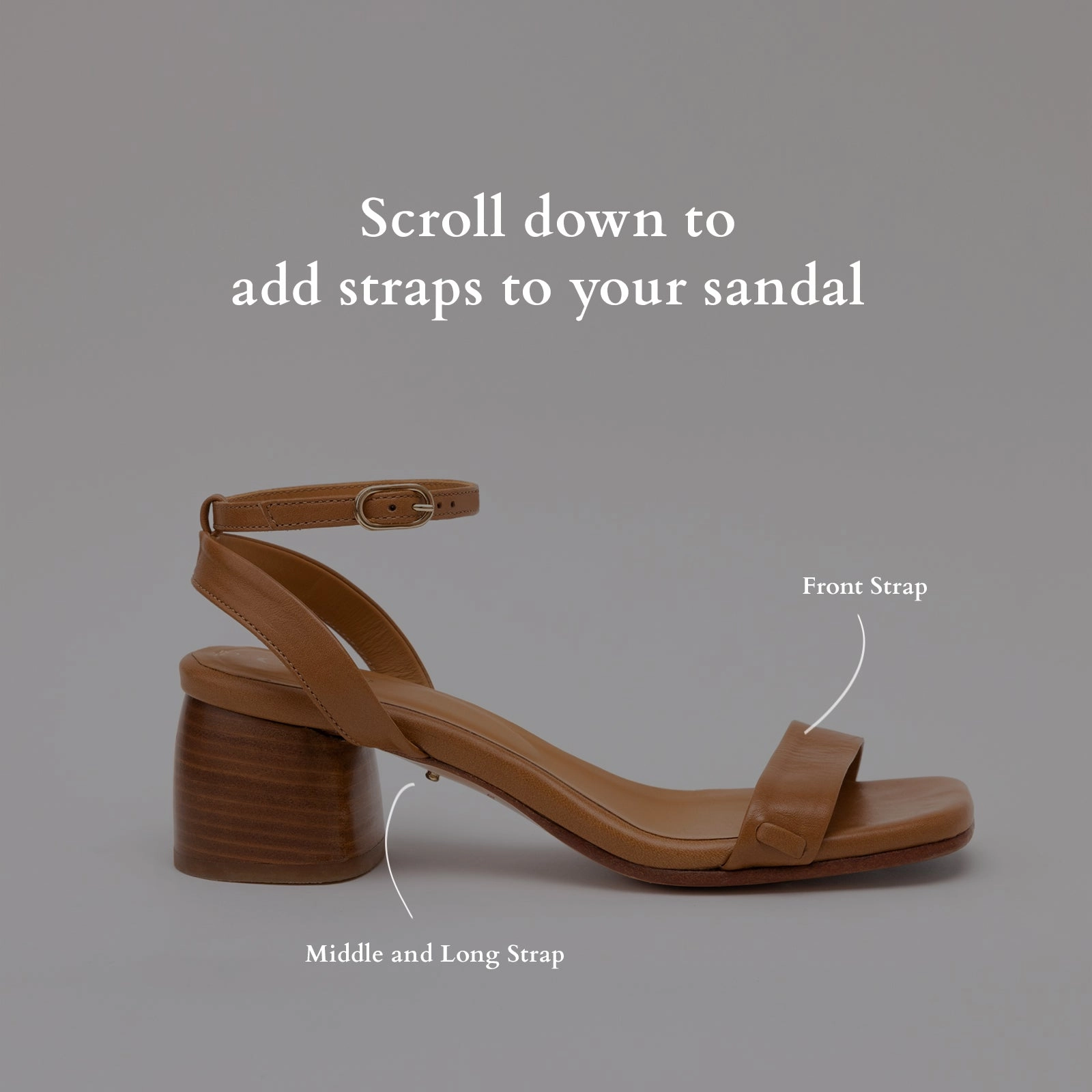 Best Leather Sandals Camel Heeled Swap Sandal