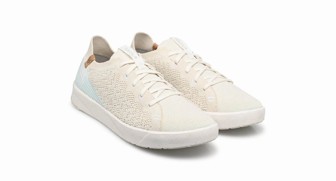 Cannon Knit 3 W White Pale Blue Composite Toe Sneakers Mens