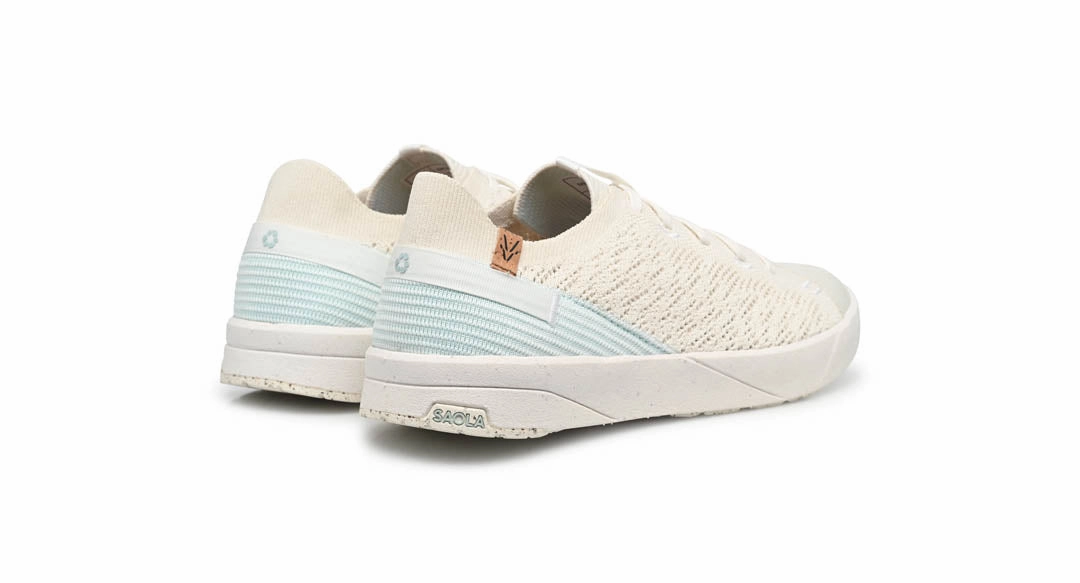 23 Sneakers Cannon Knit 3 W White Pale Blue