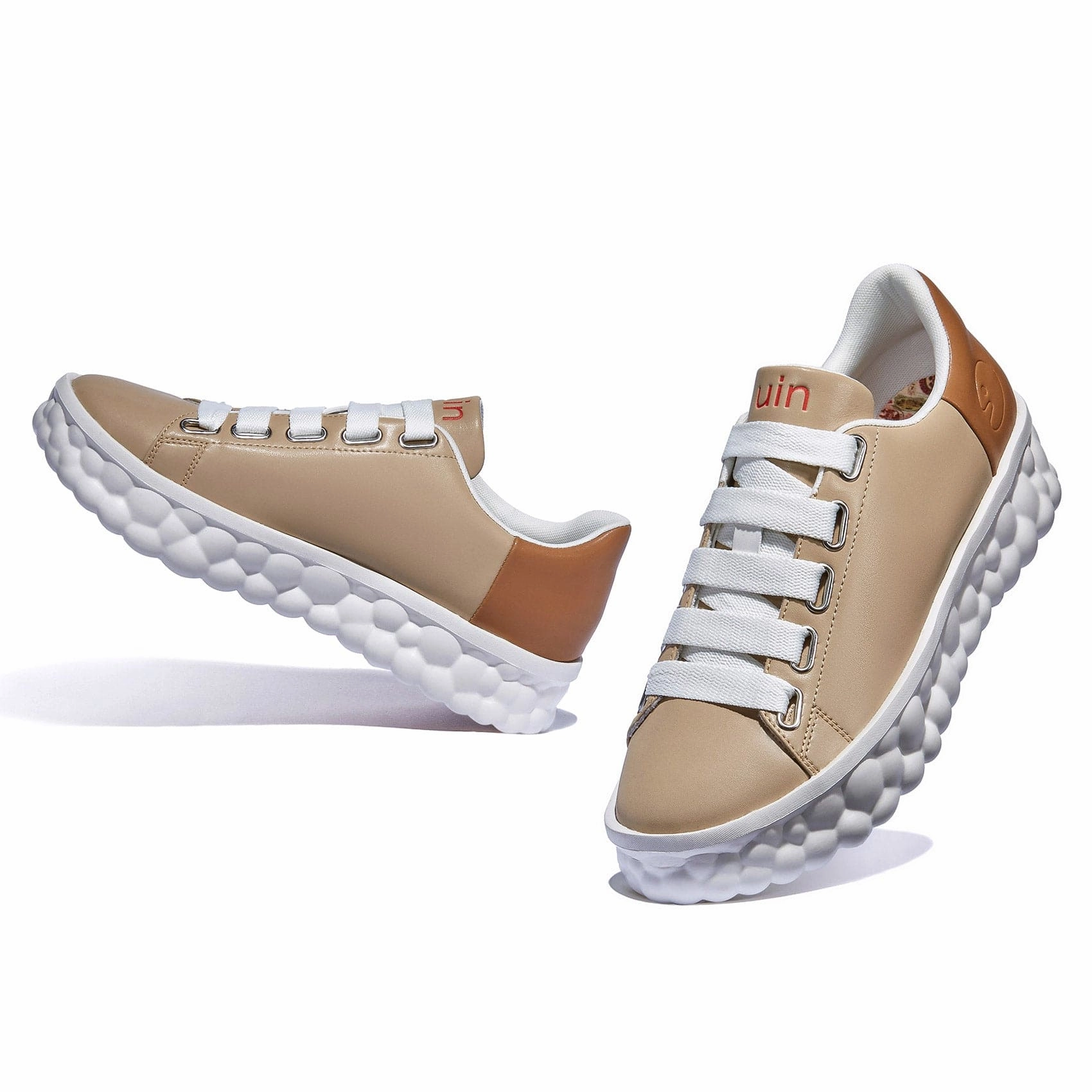 Ave 2.0 Knit Skate Shoes Cappuccino Las Ramblas VI Men