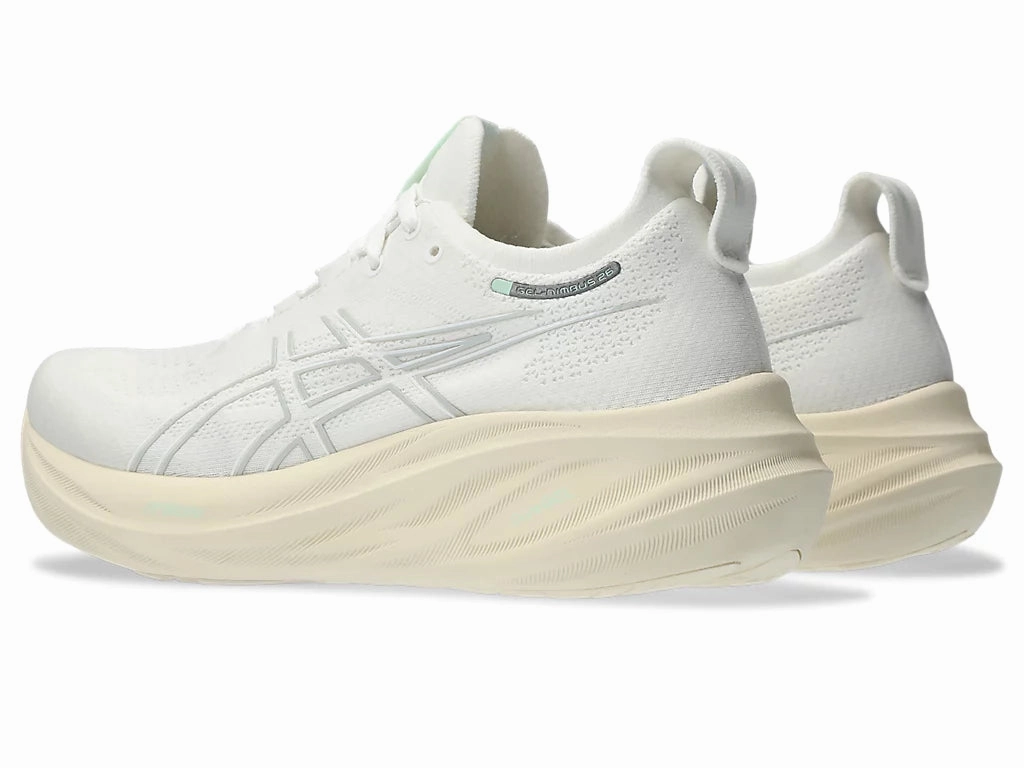 Stefon Diggs Shoes Asics Women's ASICS Gel-Nimbus 26 (White/White)