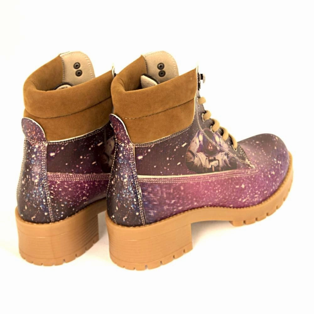 Astronaut Cat Short Boots KAT108 Fox Moto X Boots