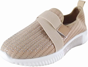 Cathalem Gym Shoes for Women Workout Memory Foam Walking Shoes Running Classic Slip On Athletic Tennis Sneakers Dress Sneakers