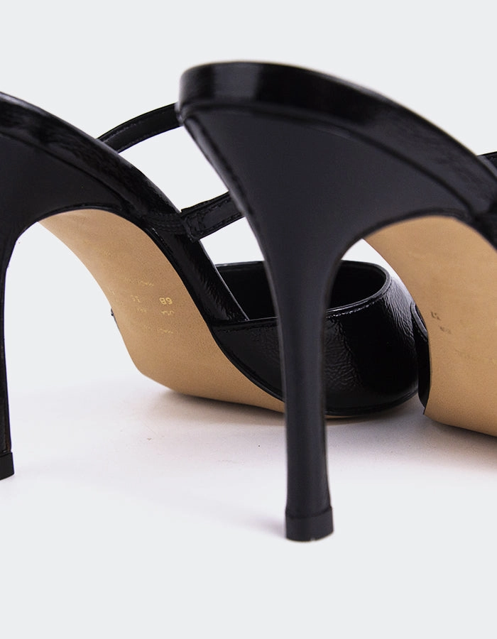 Types Of High Heel Sandals Celandine Black Naplack