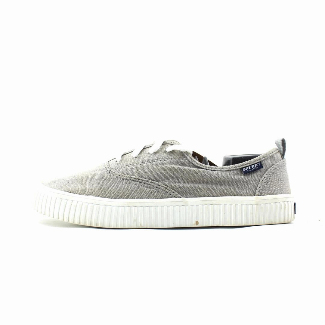 SPERRY CREST CREEPER Suede Platform Sneakers