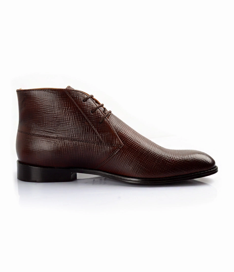 Boots Lacrosse Chukka Boots - Brown Hatch-Grain