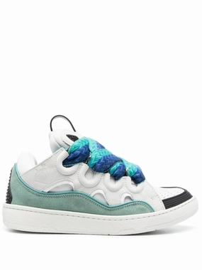 Mint Green Sneakers chunky lace-up sneakers