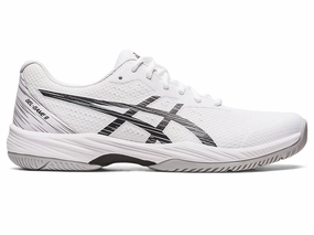 Asics Solution Speed Ff 2 Tennis Shoe Men's Asics Gel-Game 9, White/Black, 10 D Medium
