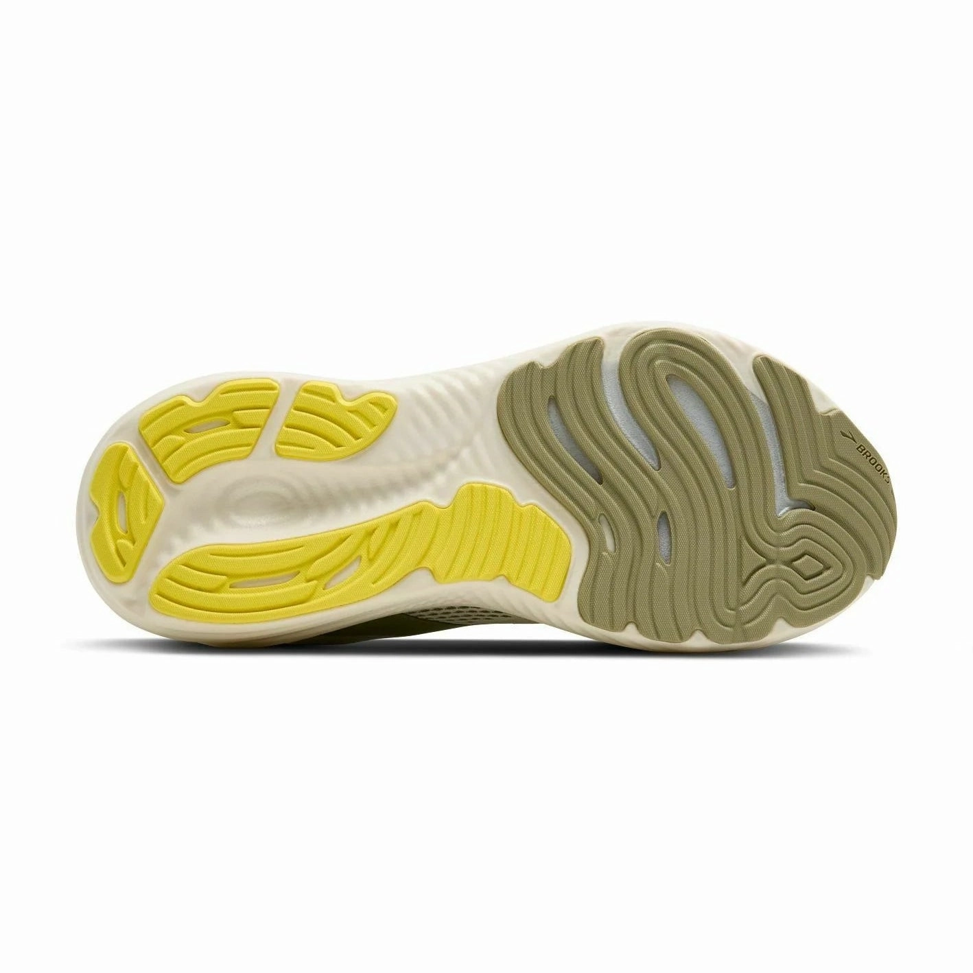 Solutions Lined Leather Climbing Shoe Men's - Brooks Glycerin 22 - Coconut/Tea/Blazing Yellow
