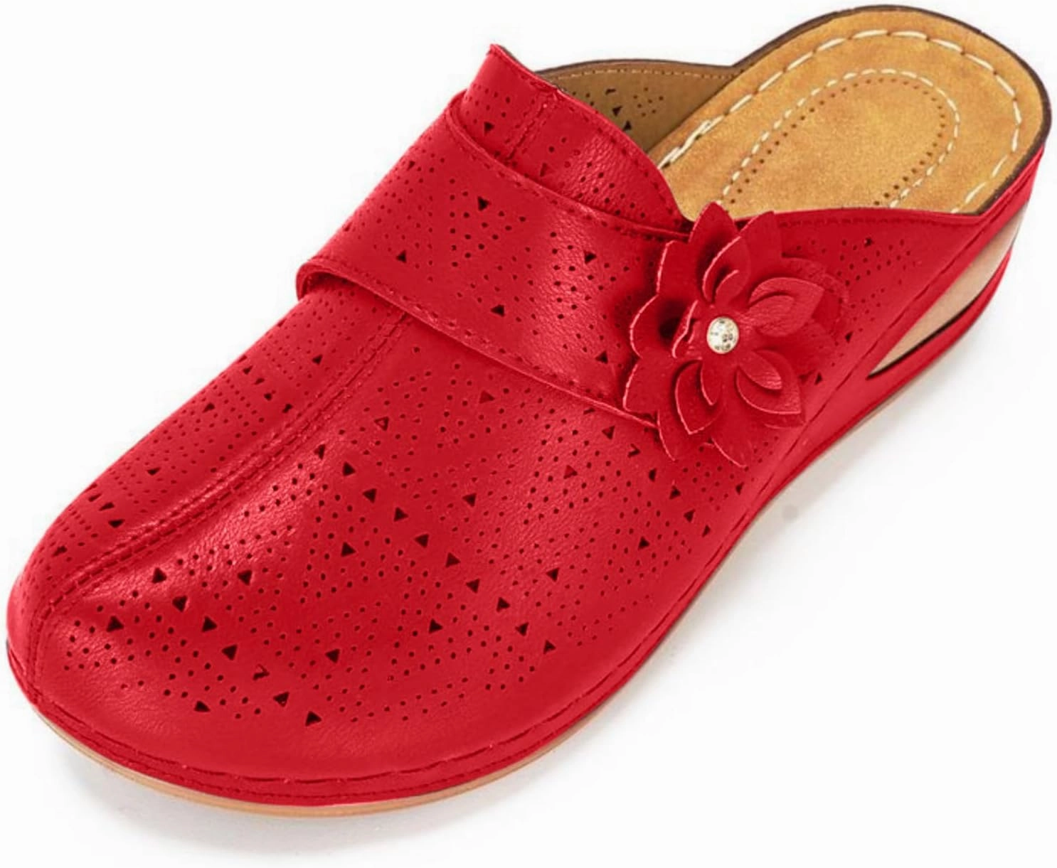 Clogs for Women Mules Shoes Hollow Out Slip On Platform Wedge Sandals Comfortable Open Toe Dressy Sandals Arch Support Closed Toe Sandal Outdoor Beach Slippers Breathable Shoes Veja V 10 Sneakers