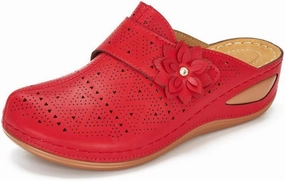 Clogs for Women Mules Shoes Hollow Out Slip On Platform Wedge Sandals Comfortable Open Toe Dressy Sandals Arch Support Closed Toe Sandal Outdoor Beach Slippers Breathable Shoes Jordon Sneakers